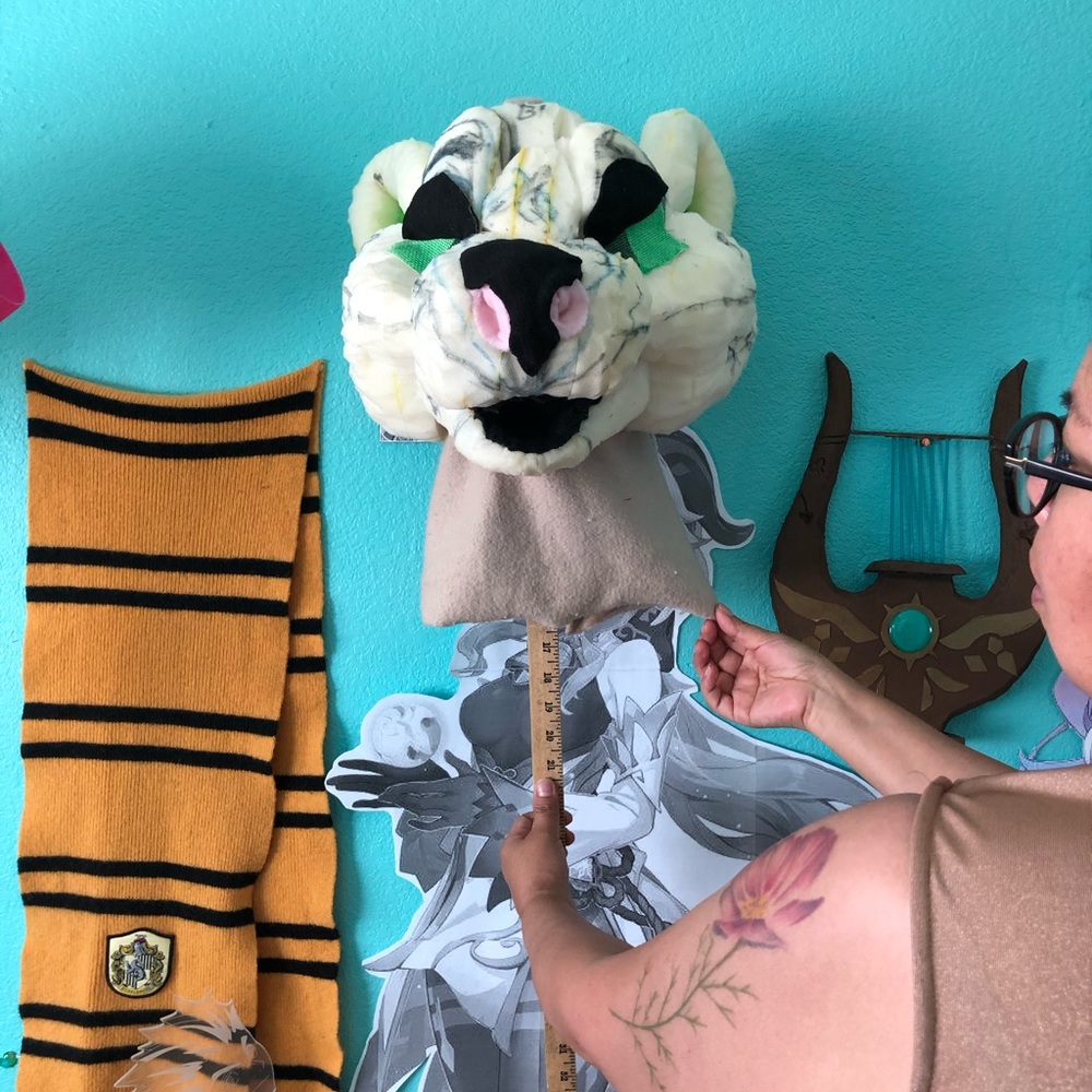 Furry Fur suit Head Base - Picture 8 of 10